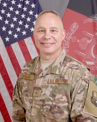 Official photo of Command Chief Master Sergeant  Donald W. Stroud II