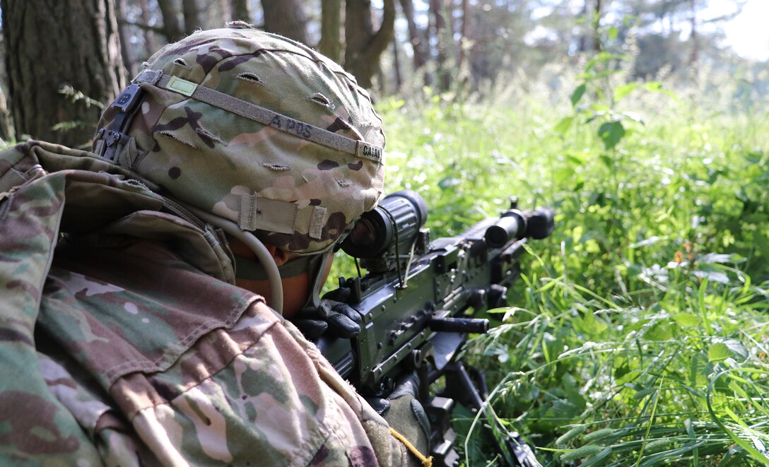 A Soldier from the 4th Squadron, 2d Cavalry Regiment