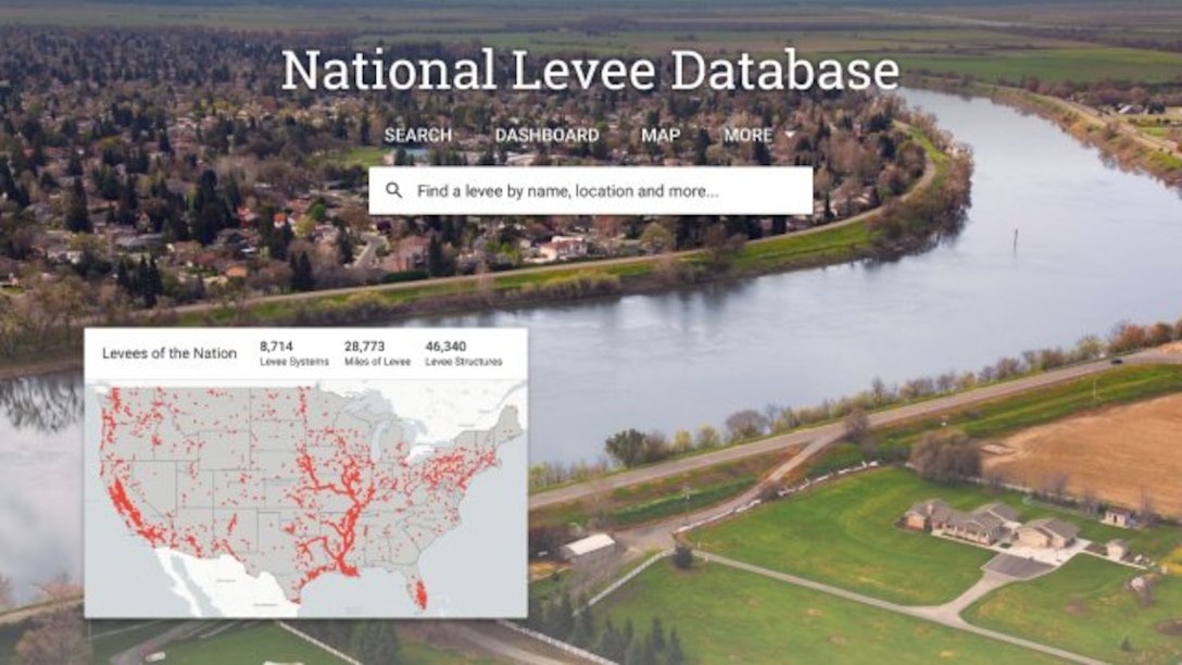 Welcome to the National Levee Database (NLD). The NLD is a congressionally authorized database that documents levees in the United States. The NLD is maintained and published by the U.S. Army Corps of Engineers (USACE). It recently underwent a refresh making more tools available to data managers to keep information updated and provides an improved dashboard that makes finding and understanding levee information easier than ever. NLD information includes the location, general condition, and risks associated with the levees.

The NLD contains information about the condition and risk information for approximately 2,000 levee systems (approximately 15,000 miles/mostly levees affiliated with USACE programs. An additional 6,000 levee systems--approximately 15,000 miles--have location information, but little to no information about condition and risk. One of the goals for the NLD is to include data about levees owned and operated by all other federal agencies, tribes, states, municipalities, levee boards, and private entities. This information will be added as it becomes available. 

The database includes attributes of levees and floodwalls relevant to flood fighting, design, construction, operation, maintenance, repair and inspection. Because the location and characteristics of levee systems can be viewed on a map with real-time data from other sources, such as stream gauges and weather radar, it is a useful tool for a variety of public agencies and individuals including flood plain managers, emergency management agencies, levee system sponsors and citizens who live or work behind a levee. 

The NLD information is presented in a convenient dashboard and includes the ability to search on specific areas of interest or geographically.

The database is available at https://levees.sec.usace.army.mil