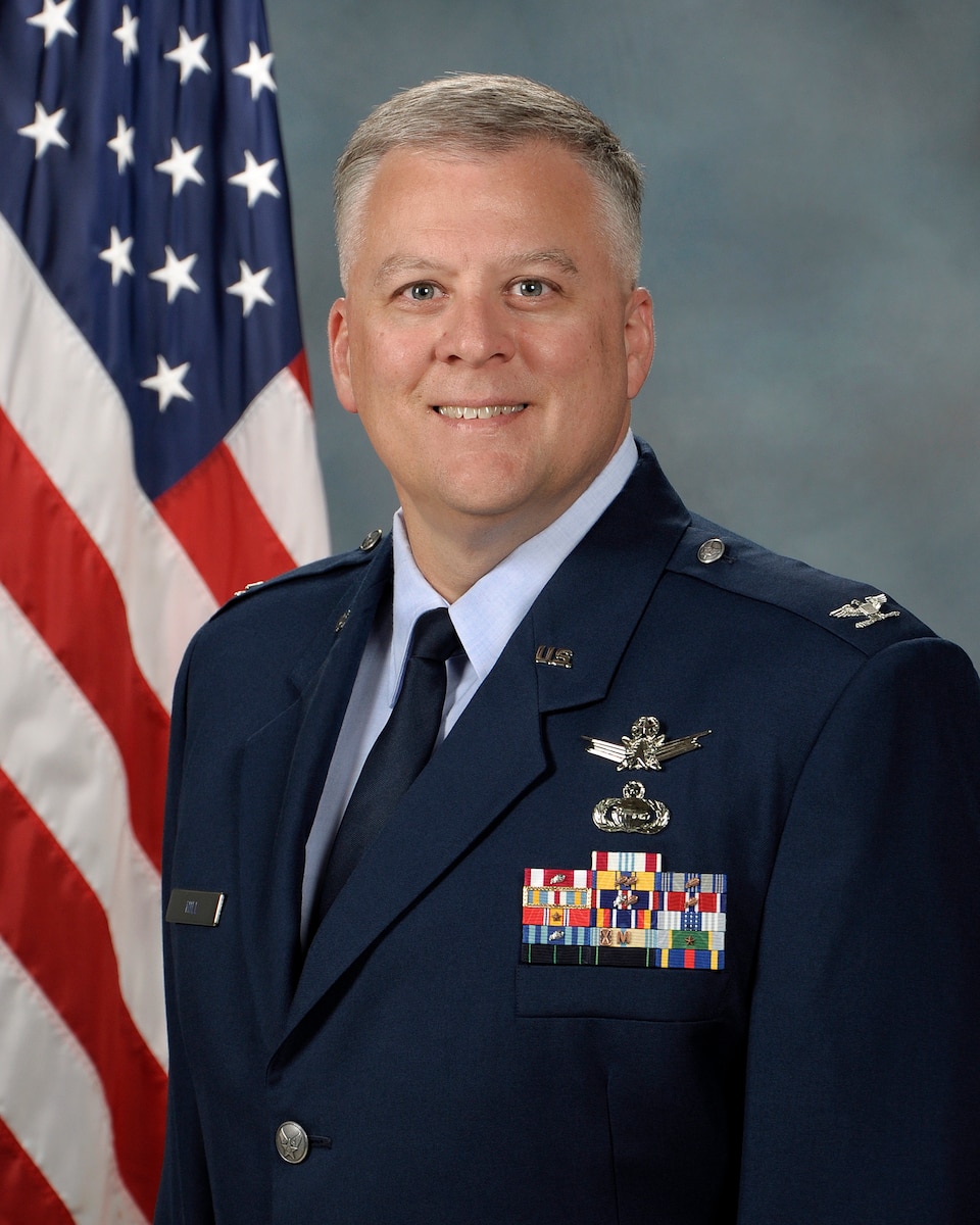 Col Jeffrey Hill Official Photo