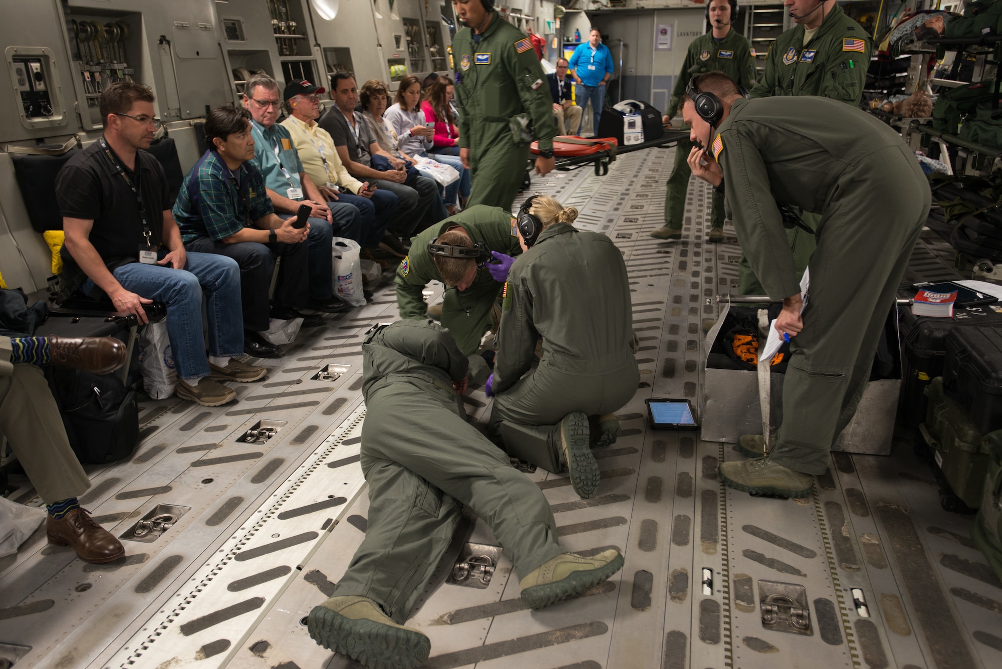 Civilian employers of Reserve Citizen Airmen of the 349th Air Mobility Wing experienced the Air Force Reserve up close during Employer Appreciation Day at Travis Air Force Base, Calif., on June 2, 2018.