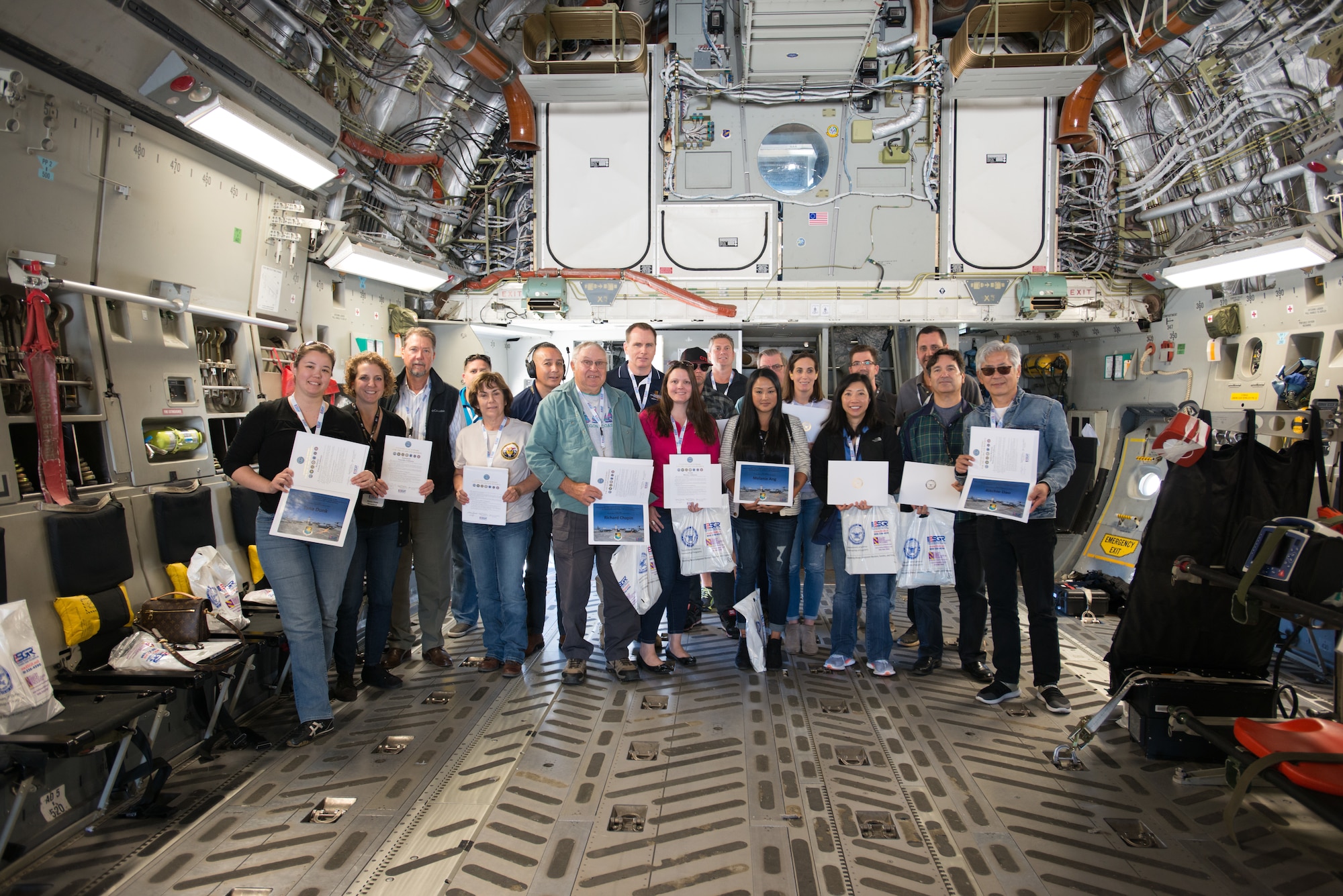 Civilian employers of Reserve Citizen Airmen of the 349th Air Mobility Wing experienced the Air Force Reserve up close during Employer Appreciation Day at Travis Air Force Base, Calif., on June 2, 2018.