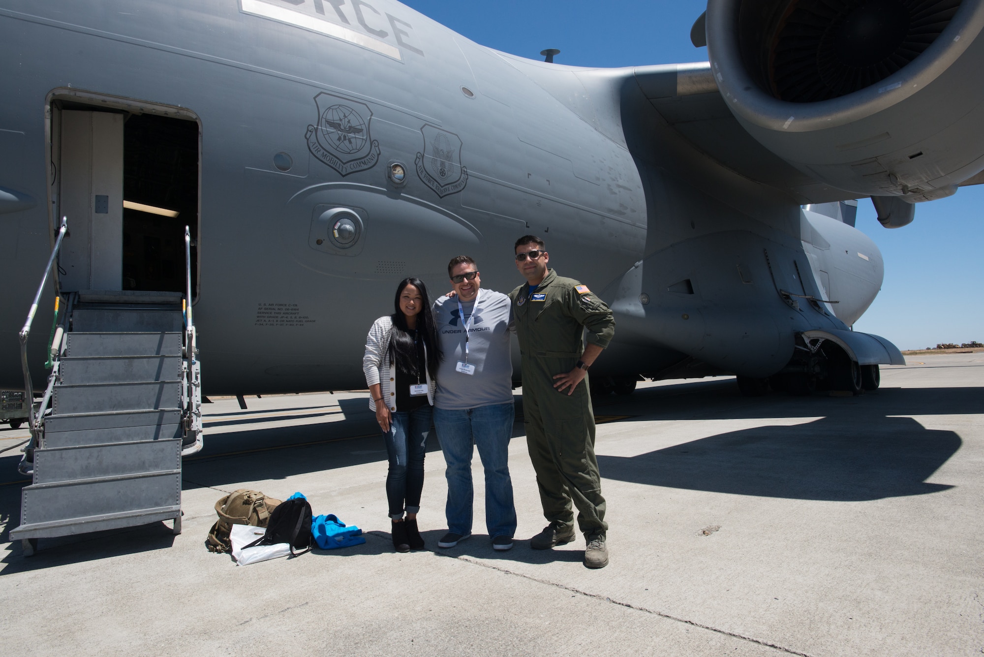 Civilian employers of Reserve Citizen Airmen of the 349th Air Mobility Wing experienced the Air Force Reserve up close during Employer Appreciation Day at Travis Air Force Base, Calif., on June 2, 2018.