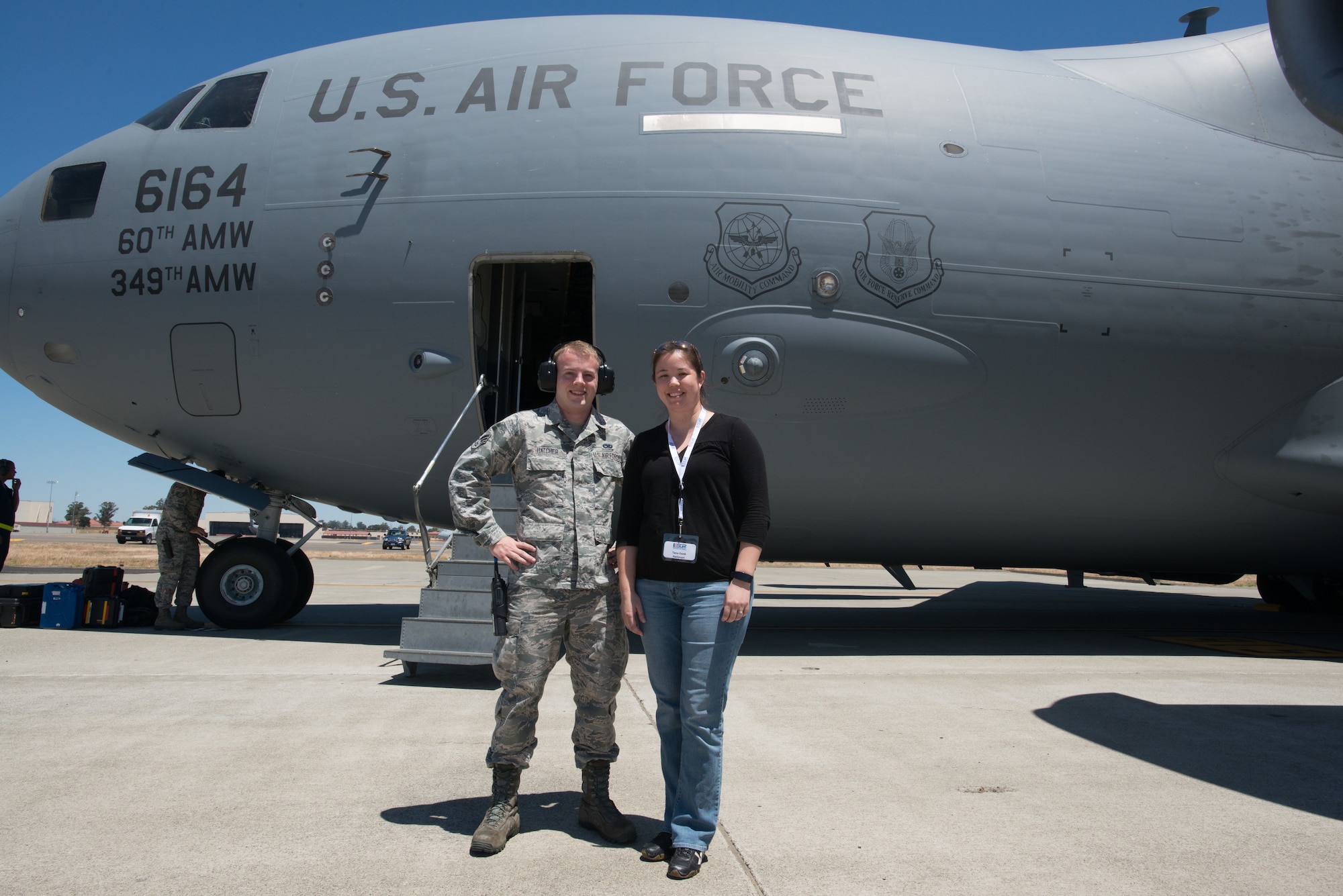 Civilian employers of Reserve Citizen Airmen of the 349th Air Mobility Wing experienced the Air Force Reserve up close during Employer Appreciation Day at Travis Air Force Base, Calif., on June 2, 2018.