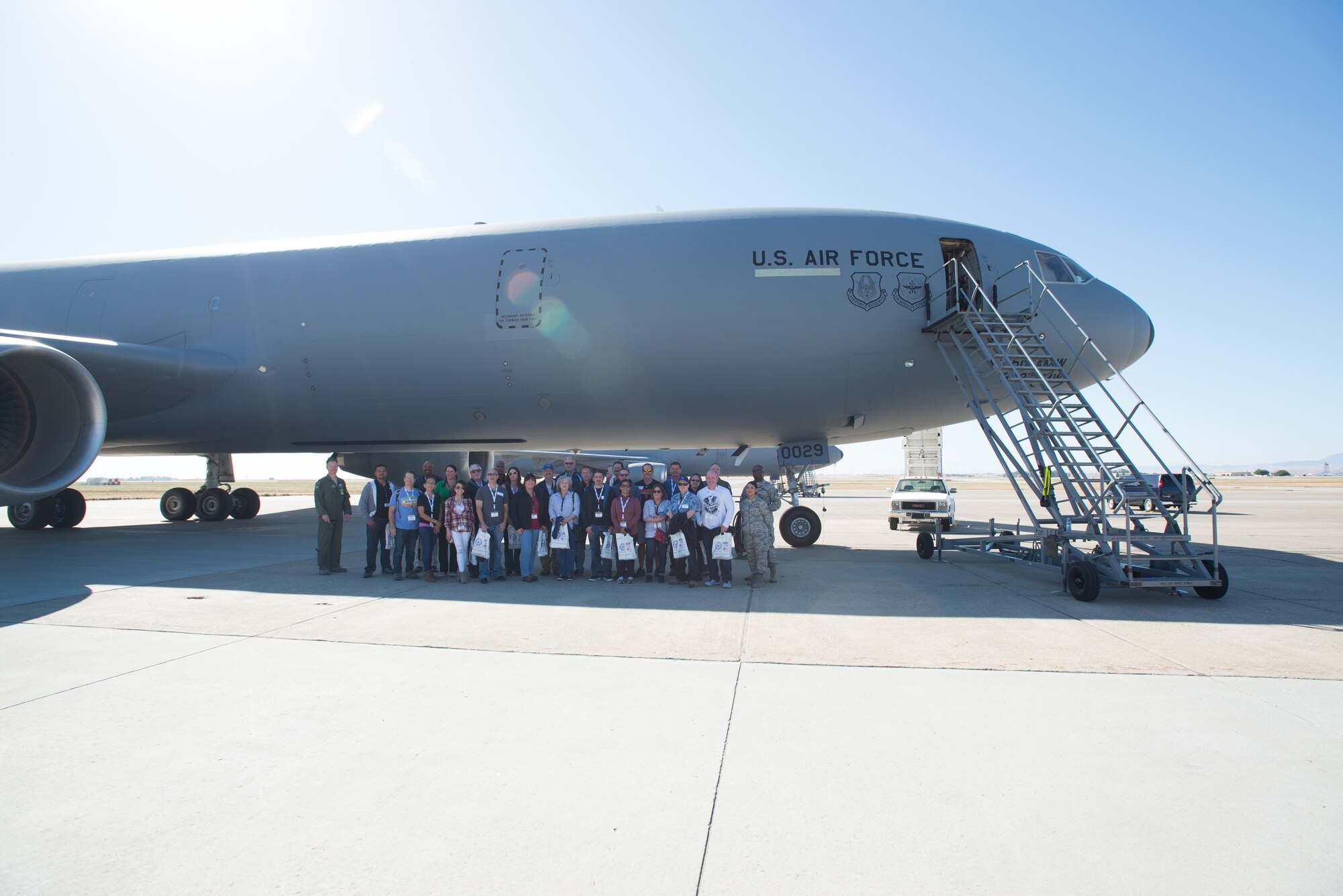 Civilian employers of Reserve Citizen Airmen of the 349th Air Mobility Wing experienced the Air Force Reserve up close during Employer Appreciation Day at Travis Air Force Base, Calif., on June 2, 2018.