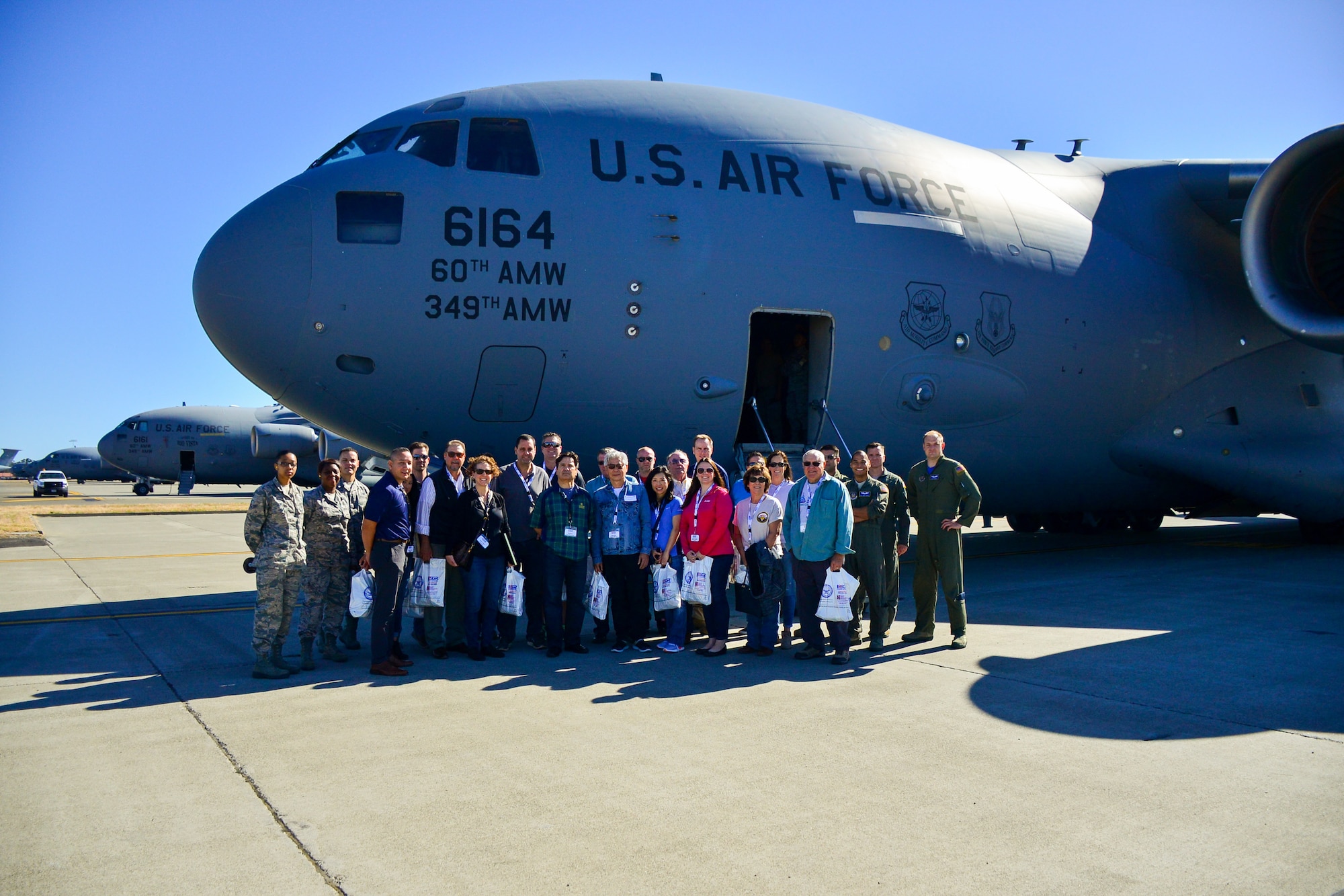 Civilian employers of Reserve Citizen Airmen of the 349th Air Mobility Wing experienced the Air Force Reserve up close during Employer Appreciation Day at Travis Air Force Base, Calif., on June 2, 2018.