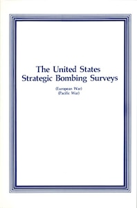 Book Cover - The United States Strategic Bombing Surveys