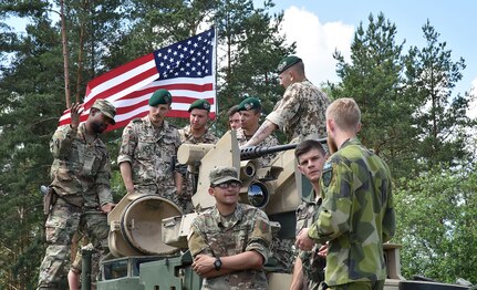 Tankers from France, Germany, Sweden and the U.S