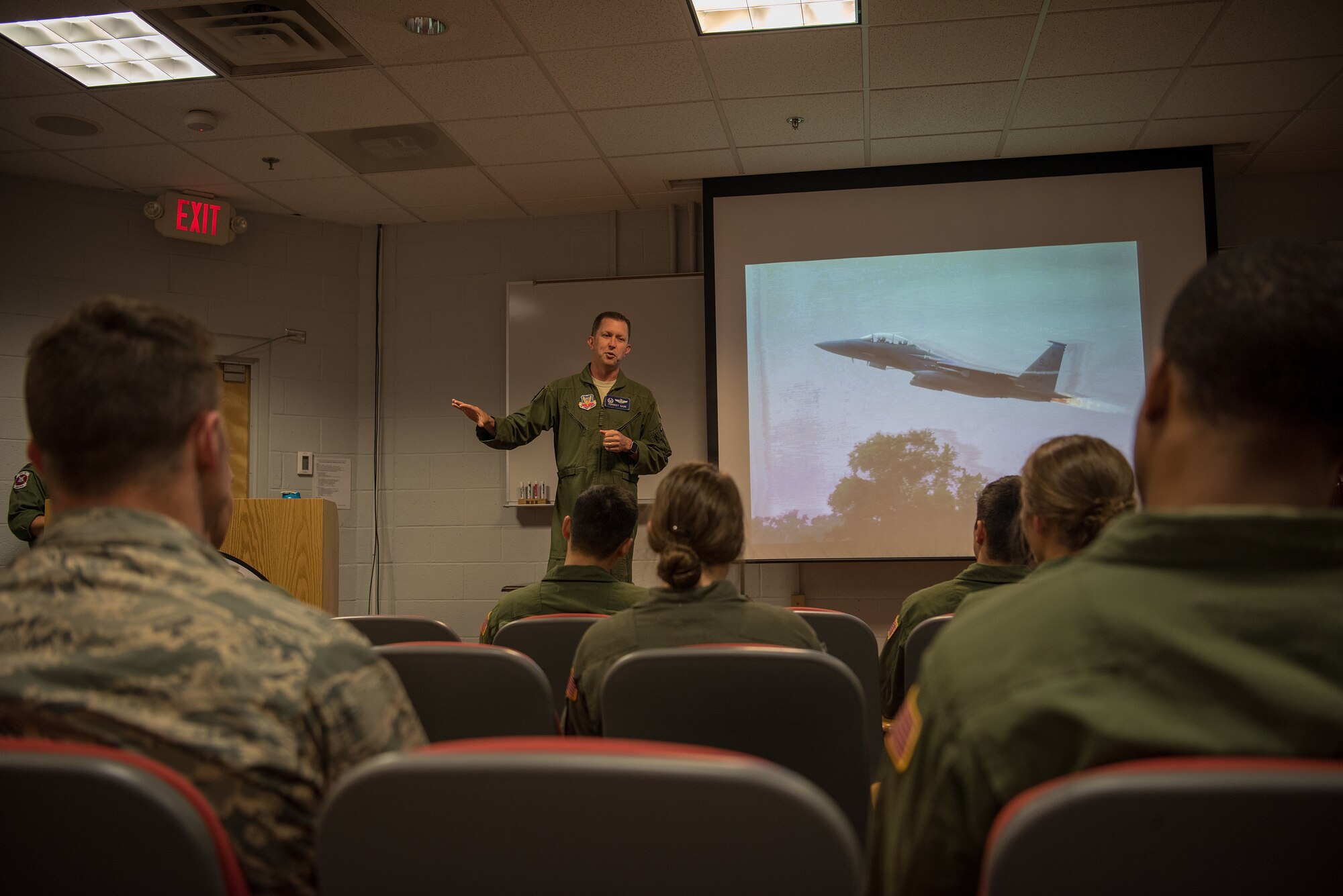 AF Cadets visit Team Seymour