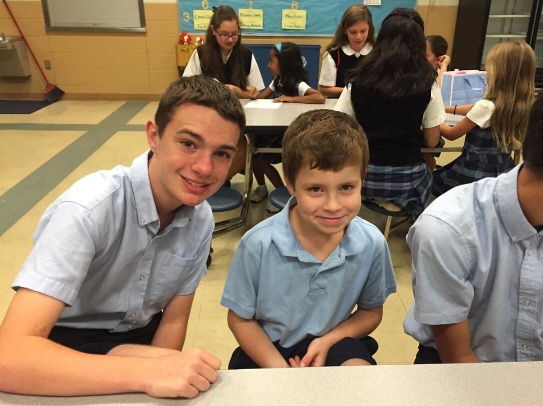 St. Charles Preparatory school junior Colin Lauber has earned a spot at the Marine Corps Recruiting Command Summer Leadership and Character Development Academy (SLCDA) through his dedication to giving back to his fellow students and his community. Lauber, of Columbus, Ohio, is one of 200 students nationwide selected to attend. (Courtesy photo provided by Colin Lauber)