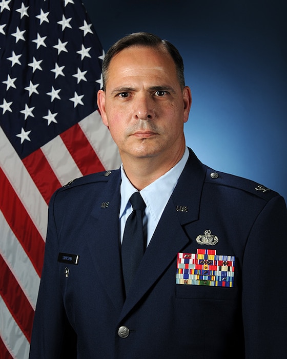 Col Christopher Simpson Official Photo