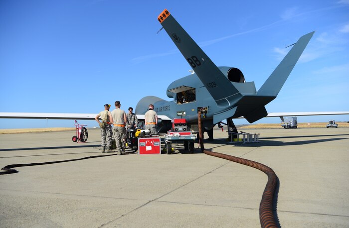 12th AMU keeps Global Hawks flying