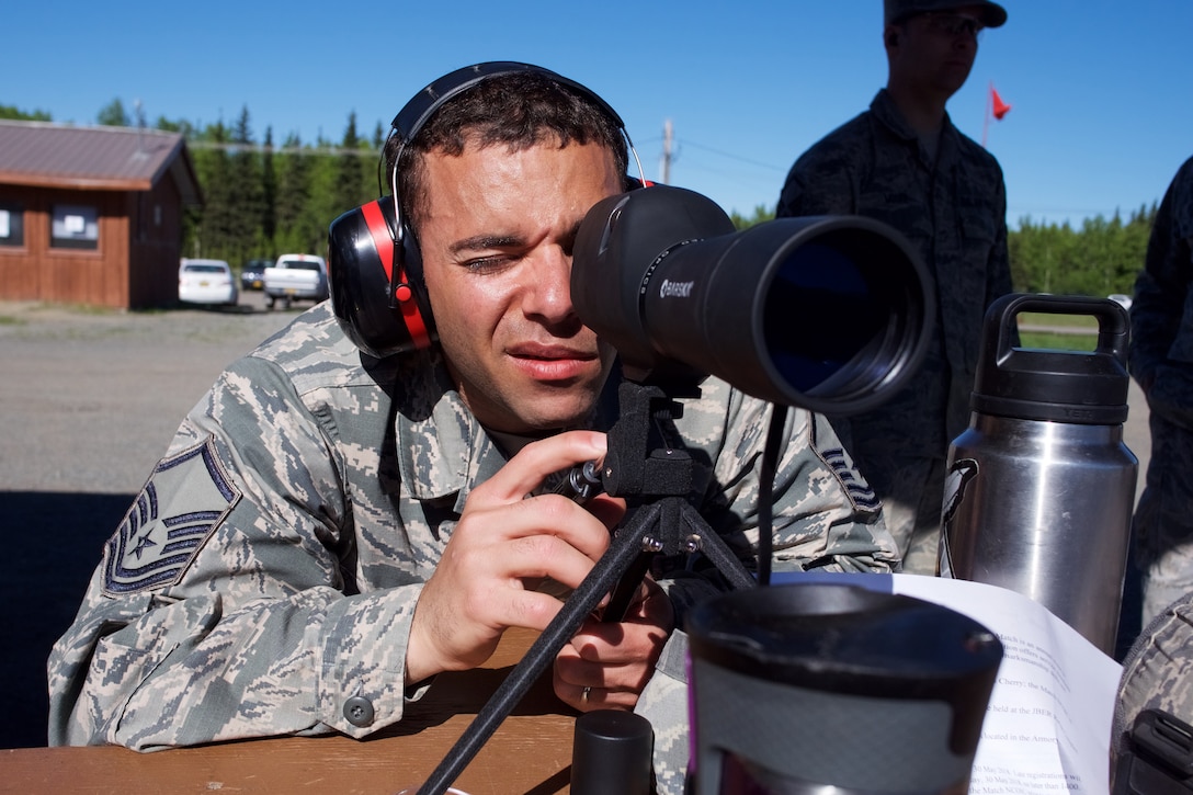 Alaska Air National Guardsmen participate in the 2018 TAG Match.