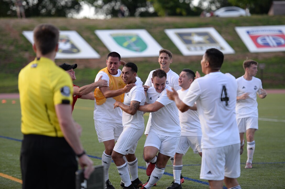 Photos of the 2018 Armed Forces Men's Soccer Championship