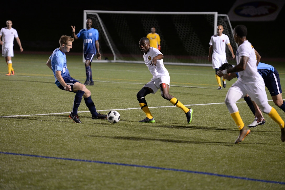 Photos of the 2018 Armed Forces Men's Soccer Championship