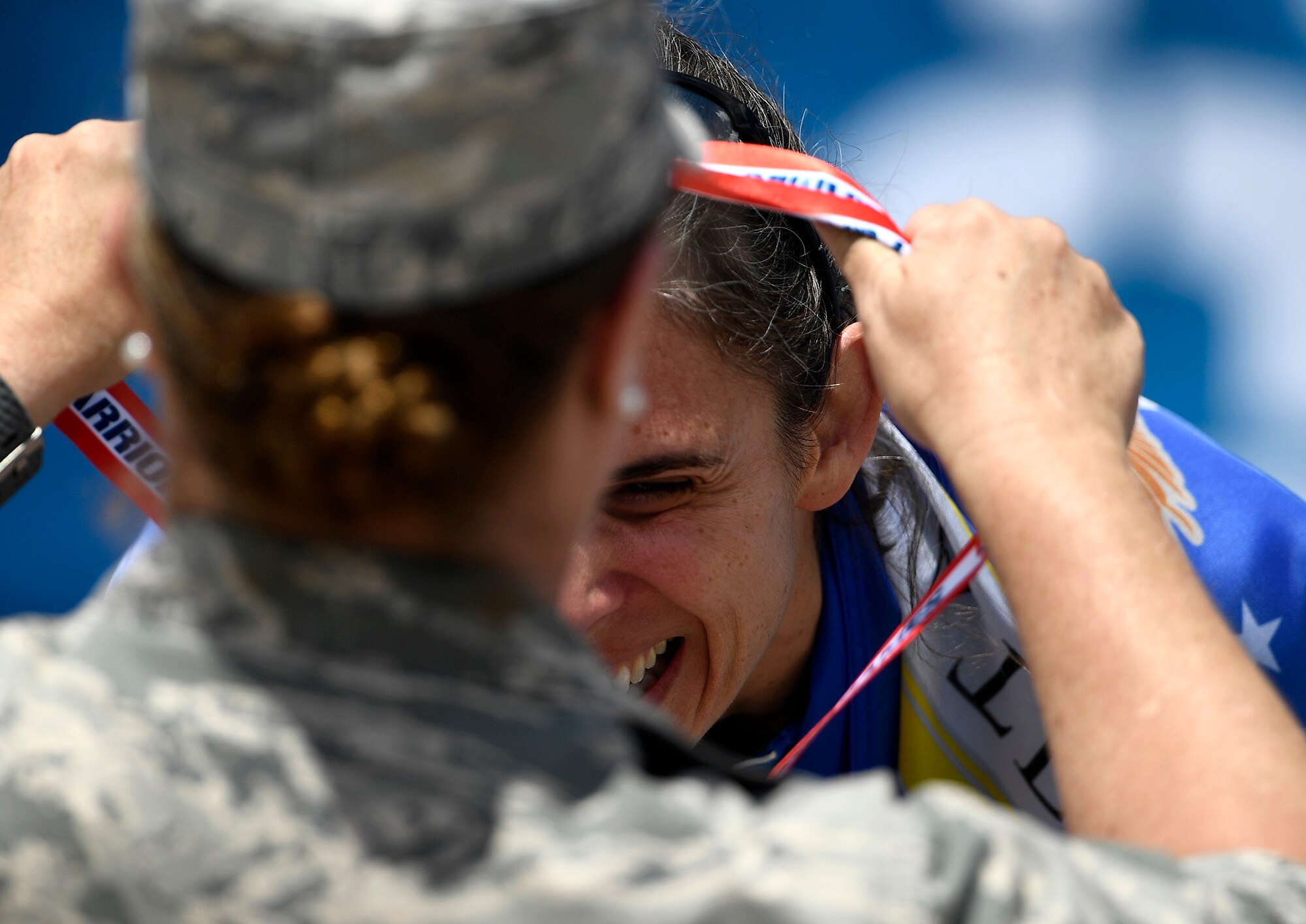 LtCol Audra Lyons at the 2018 Wounded Warrior Games.