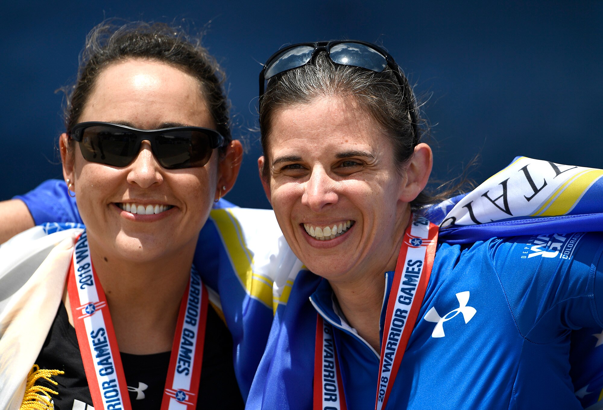 LtCol Audra Lyons at the 2018 Wounded Warrior Games.