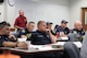 Members of the Wright-Patterson Air Force Base Fire Department attend a Post-Traumatic Stress Disorder/Peer Support program training on June 6. Firefighters participated in a two-day course to learn how to be a peer supporter for their counterparts when that person may not want to talk to the typical outlets such as a chaplain or supervisor. (U.S. Air Force photos/Stacey Geiger)