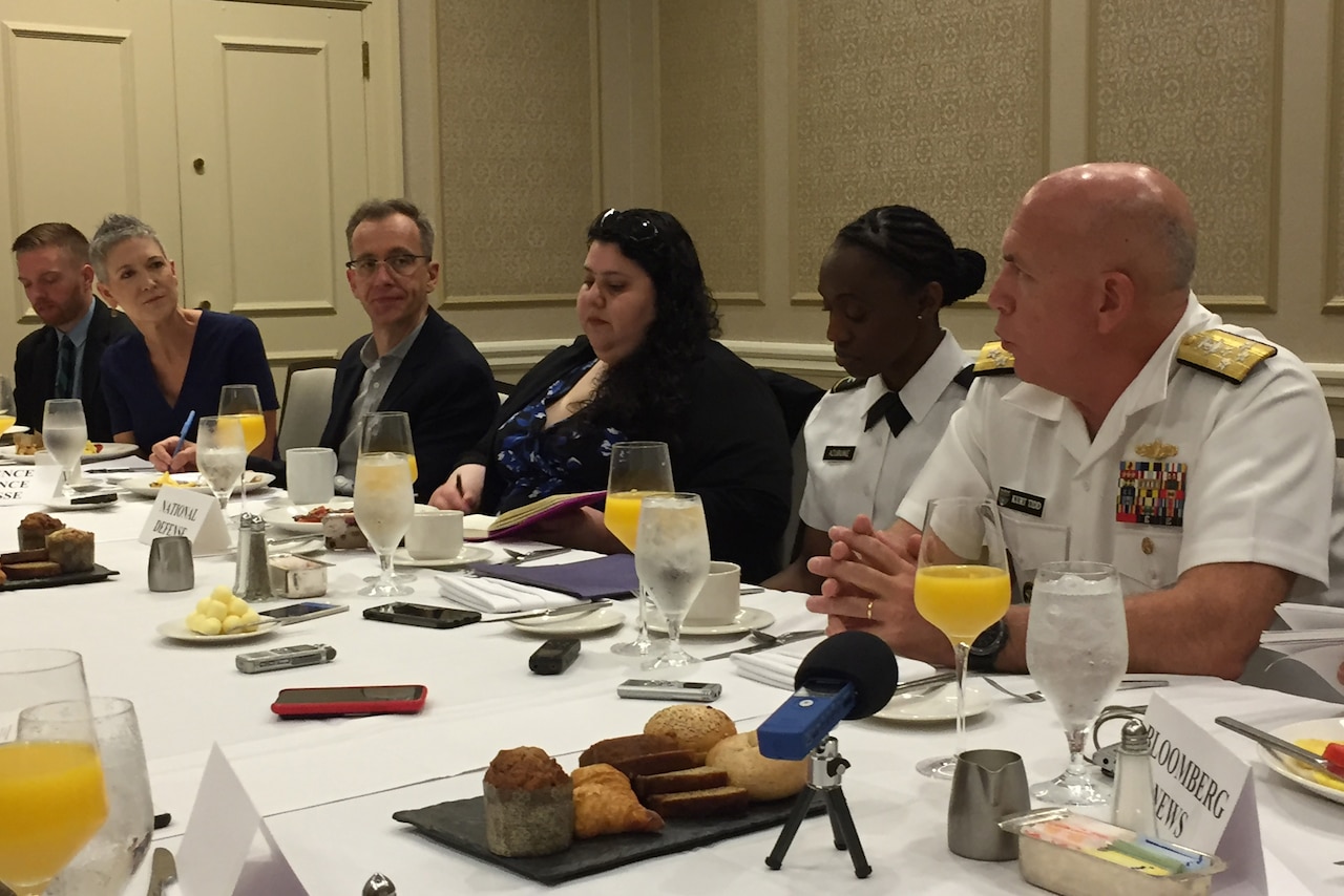United States allies in South America “got game” and are exporters of security, Navy Adm. Kurt Tidd commander of U.S. Southern Command, tell reporters here at the Defense Writers’ Group in Washington, D.C.