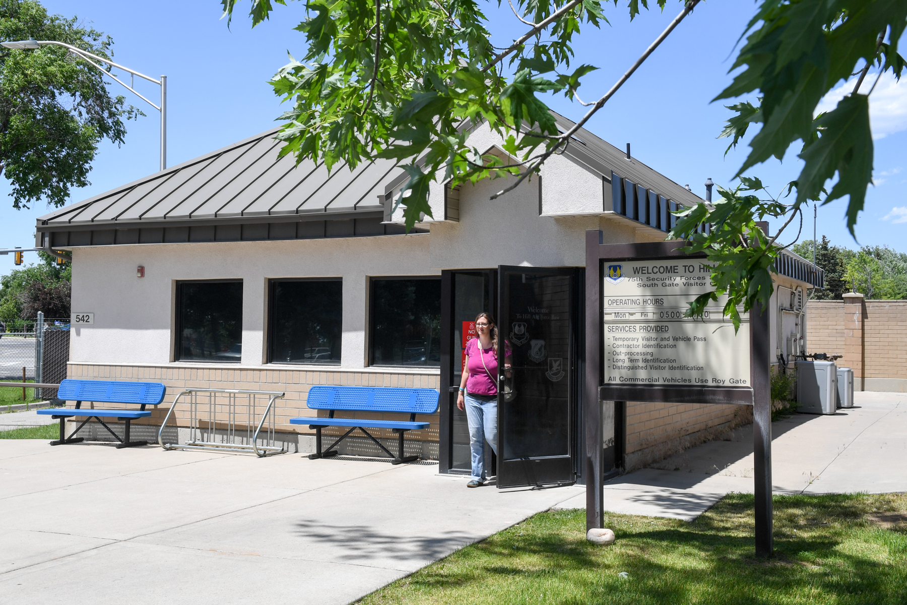 New hours for Hill AFB's South Gate visitor center, Roy Gate commercial