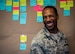 U.S. Air Force Tech. Sgt. Teko Robinson, the 35th Maintenance Squadron crash damage and disabled aircraft recovery team chief, smiles during the Continuous Process Improvement program at Misawa Air Base, Japan, May 22, 2018. The CPI program is one example of how the Air Force is supporting innovation and reducing redundant practices by educating Airmen on how they can improve their units.
