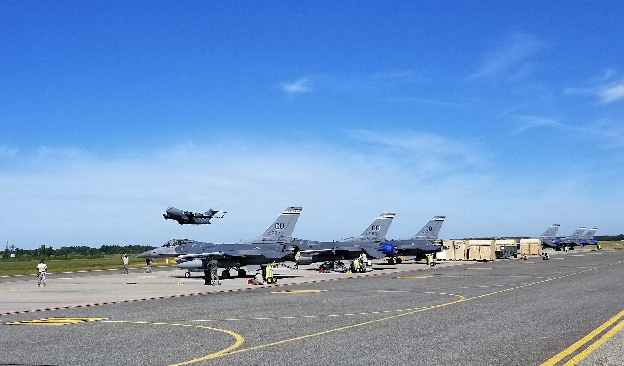 140th Wing in Estonia to support Saber Strike 18.