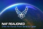 Air Force officials announced the service’s cyber responsibilities will realign to Air Combat Command from Air Force Space Command. Units realigning include 24th Air Force and subordinate units, as well as the Cyber Support Squadron, Air Force Network Integration Center and Air Force Spectrum Management Office, which are currently direct reporting units to AFSPC.