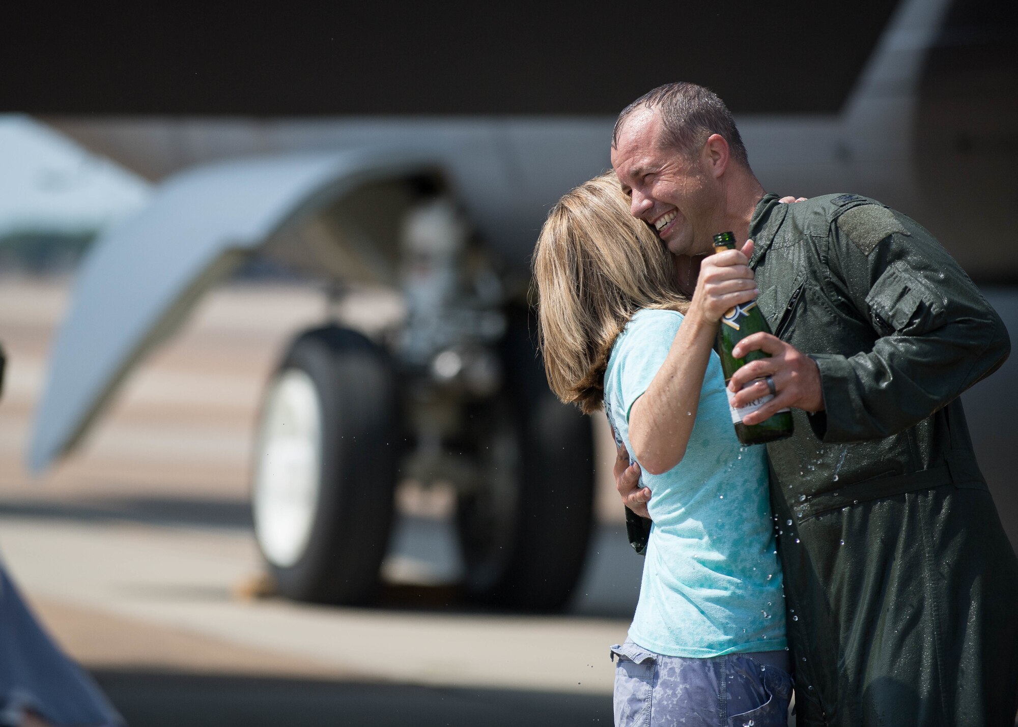 Col. Neuman's final flight