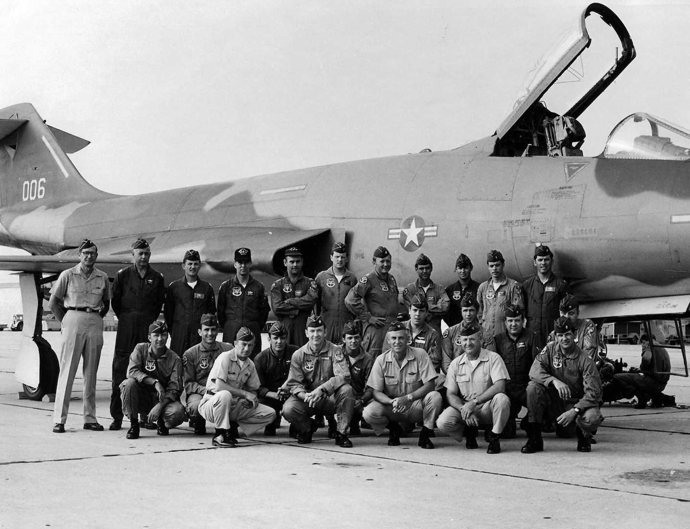 Kentucky Air National Guard aircrews with the 123rd Tactical Reconnaissance Squadron were called to active duty in January, 1968 in response to the capture of the US Naval Ship Pueblo by North Korea. 104 officers and 650 Airmen mobilized overseas for the incident would be called the Pueblo Crisis.