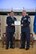 Brig. Gen. Warren Hurst (left), Kentucky's assistant adjutant general for Air, presents the Kentucky Distinguished Service Medal to Chief Master Sgt. Joseph E. Atwell Jr. during Atwell’s retirement ceremony at the Kentucky Air National Guard Base in Louisville, Ky., April 15, 2018. Atwell’s career spanned more than 30 years in both the active-duty Air Force and Kentucky Air National Guard. (U.S. Air National Guard photo by Master Sgt. Vicky Spesard)