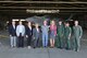 Margot Carrington, Minister-Counselor for Public Affairs, U.S. Embassy Tokyo, and Misawa City, 35th Fighter Wing and Japan Air-Self Defense Force leadership gather for a photo in front of an F-35A Lightning II during American Day at Misawa Air Base, Japan, June 3, 2018.