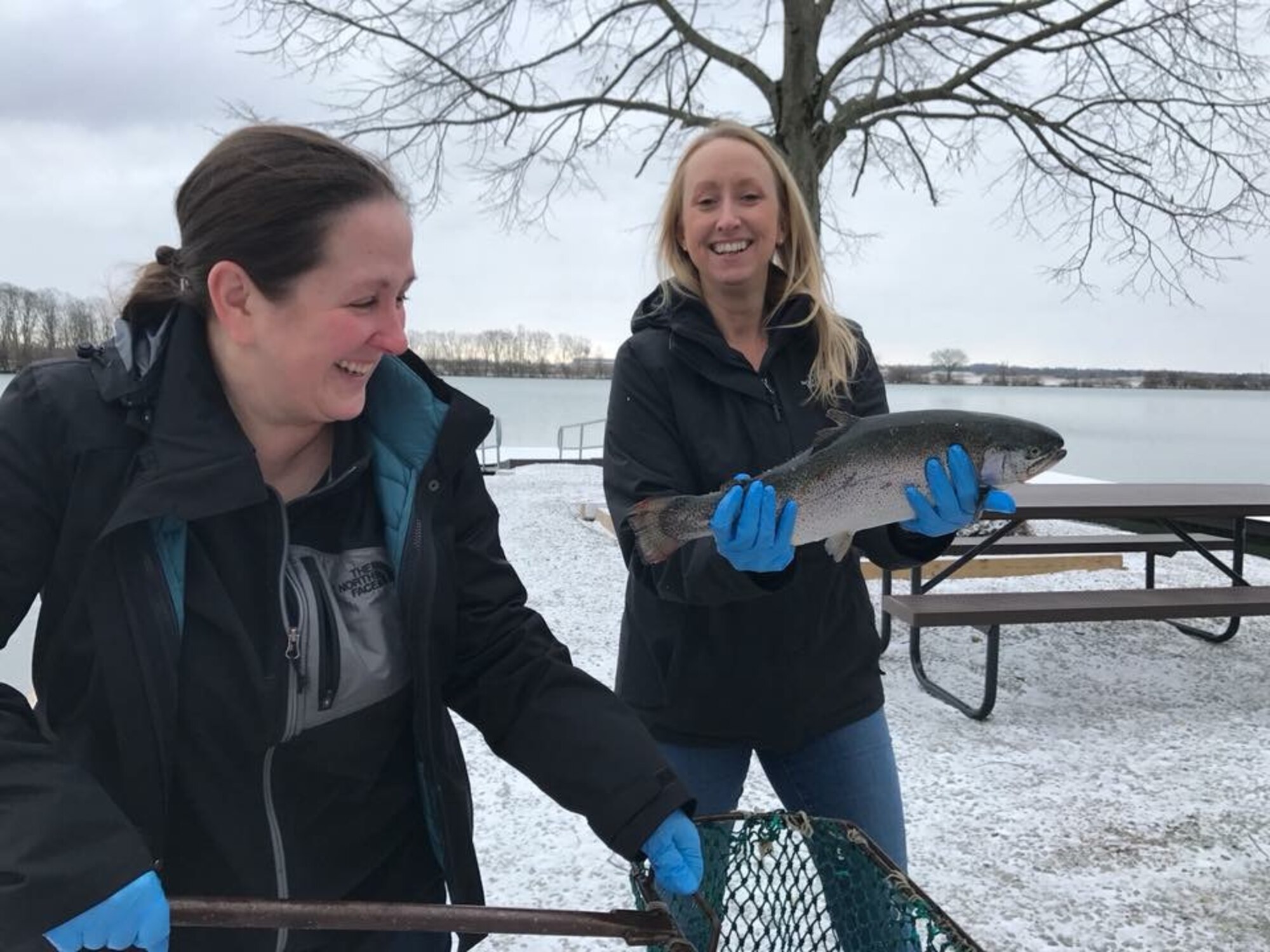 Wright-Patterson lakes stock up on trout, catfish