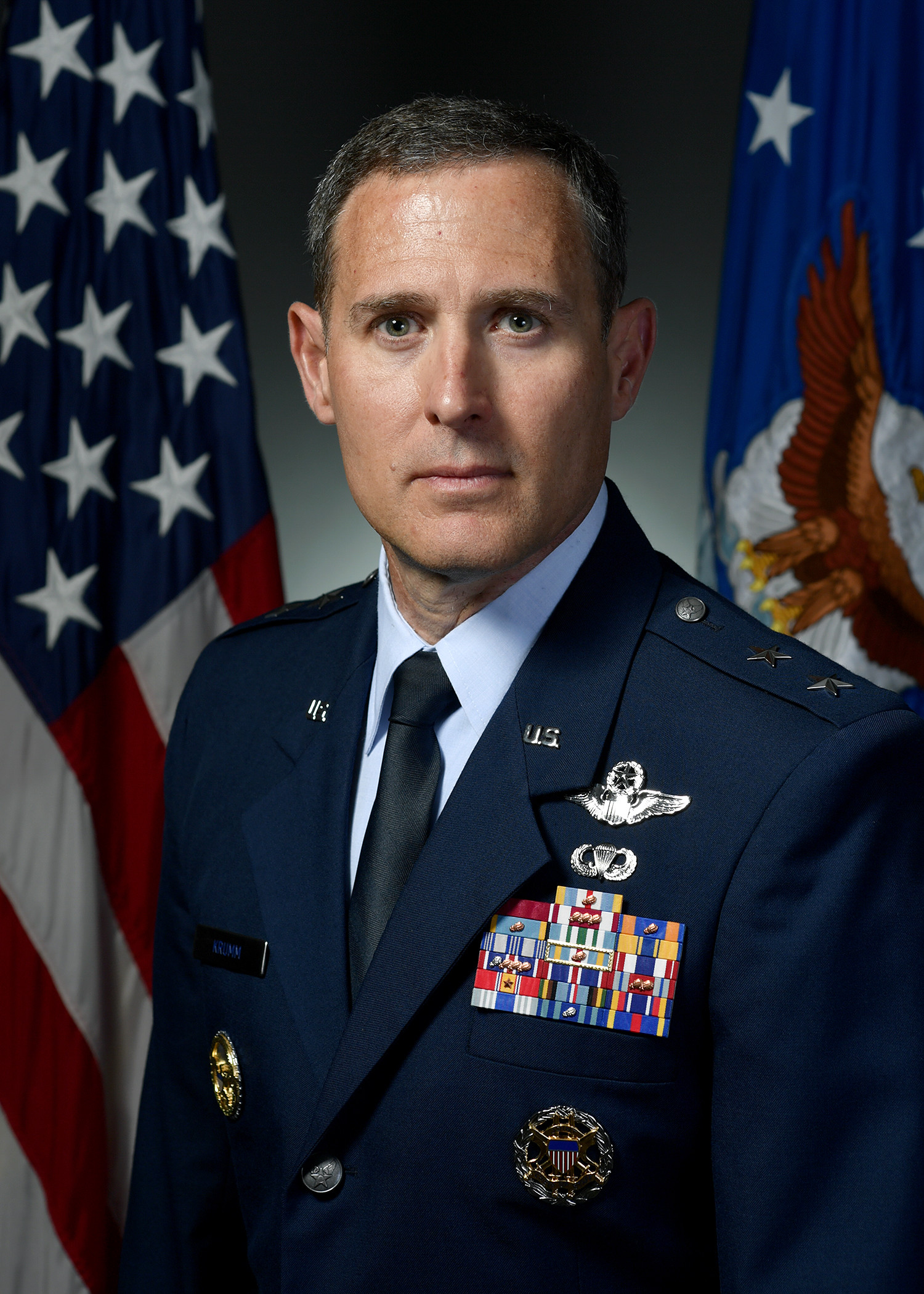 Lieutenant General David A Krumm U S Air Force Biography Display