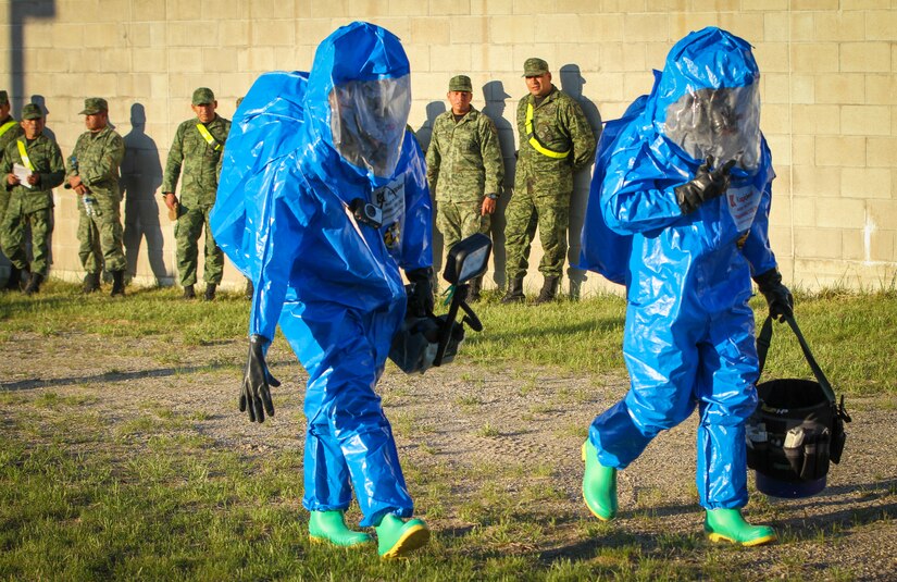 Army Reserve Soldiers join forces in annual multi-component exercise to train Mexican Army