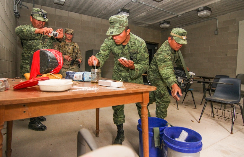 Army Reserve Soldiers join forces in annual multi-component exercise to train Mexican Army