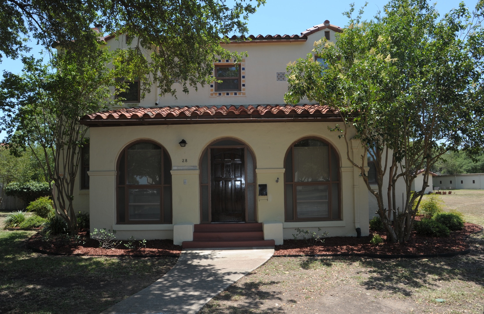 The Randolph Field Historic District, which features 350 buildings that are listed on the National Register of Historic Places, includes a housing sector that rose from wide open spaces formerly devoted to farming in the early years of the Great Depression.