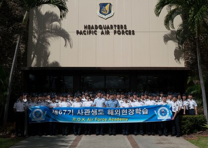 PACAF hosts ROKAF Academy cadets
