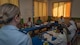 U.S. Air Force Capt. Elizabeth Persico, 35th Medical Operations Squadron health services provider, Misawa Air Base, Japan, talks with Timorese medical providers during a non-communicable diseases class and subject matter expert exchange during Pacific Angel 18-1 in Suai, Timor-Leste, June 8, 2018.