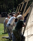 In an effort to advance combat readiness, the 86th Medical Group conducted Exercise Maroon Surge on Ramstein Air Base, Germany, June 4 through June 11.