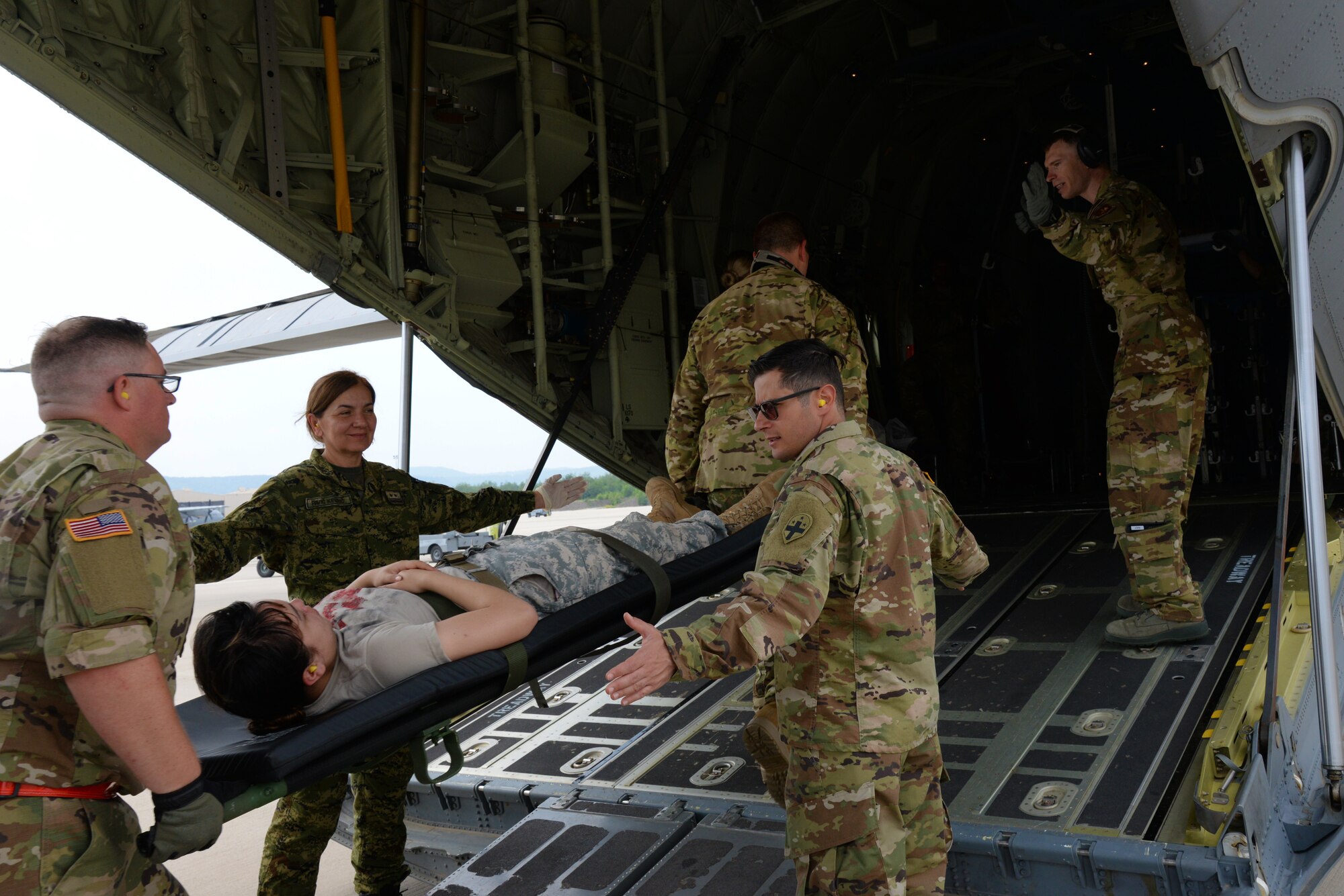 In an effort to advance combat readiness, the 86th Medical Group conducted Exercise Maroon Surge on Ramstein Air Base, Germany, June 4 through June 11.