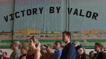 Members of Team Shaw and the local community gather during a 20th Fighter Wing (FW) change of command ceremony at Shaw Air Force Base, S.C., June, 8, 2018.