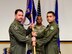 passing of ceremonial guidon.