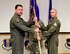 passing of ceremonial guidon.