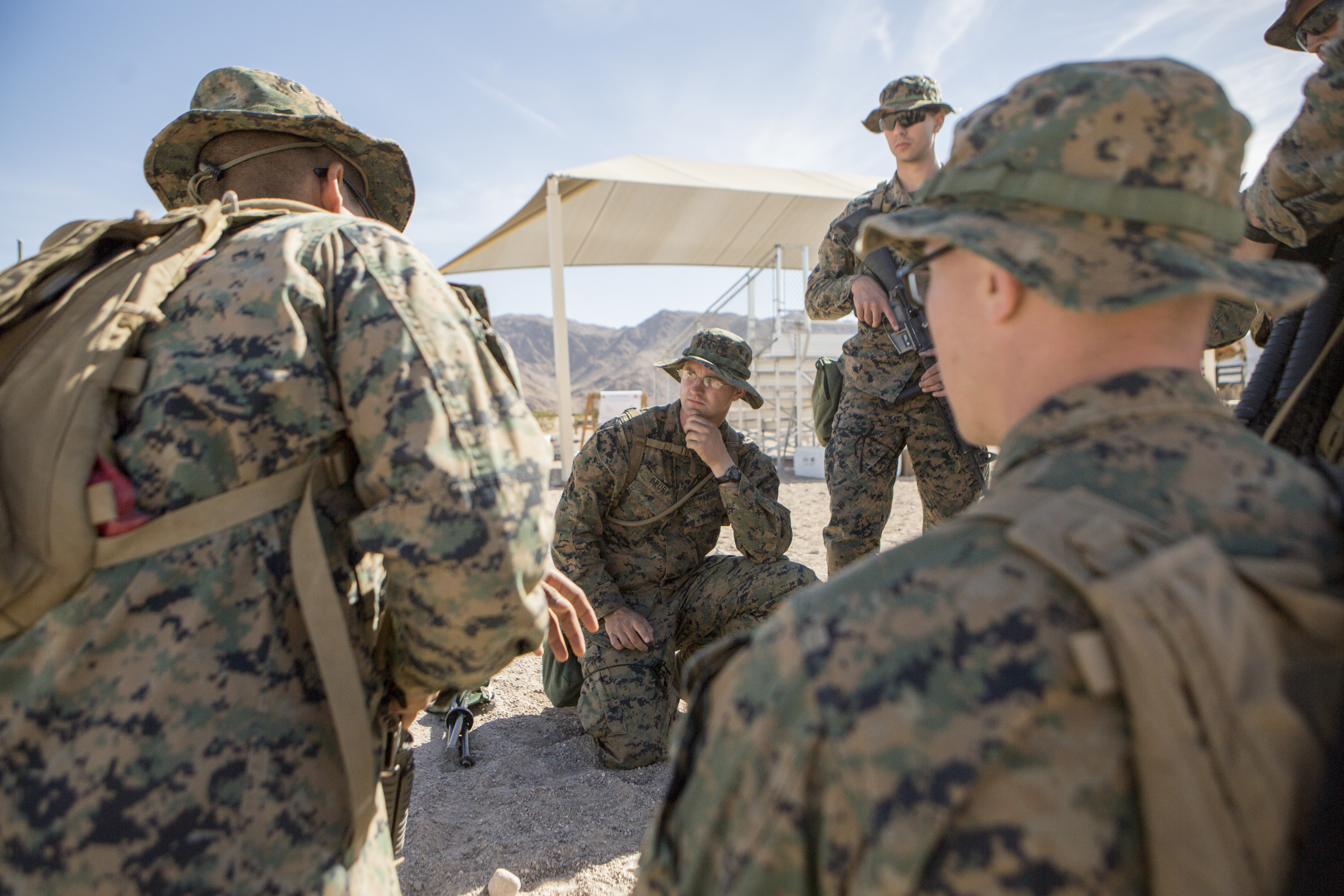 CLB25 Marines conduct motorized operations training exercise at ITX 418