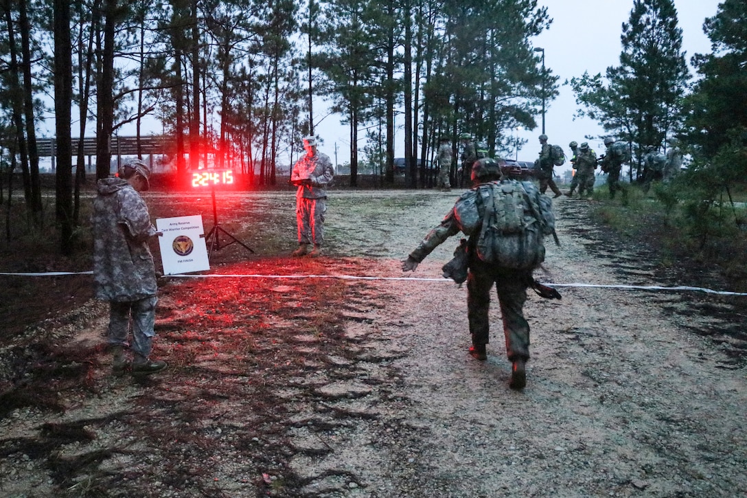 2018 Army Reserve Best Warrior Ruck March