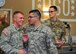 Two soldiers from the Ohio National Guard’s 838th Military Police Company enjoy their time at Youngstown Air Reserve Station USO lounge June 8.