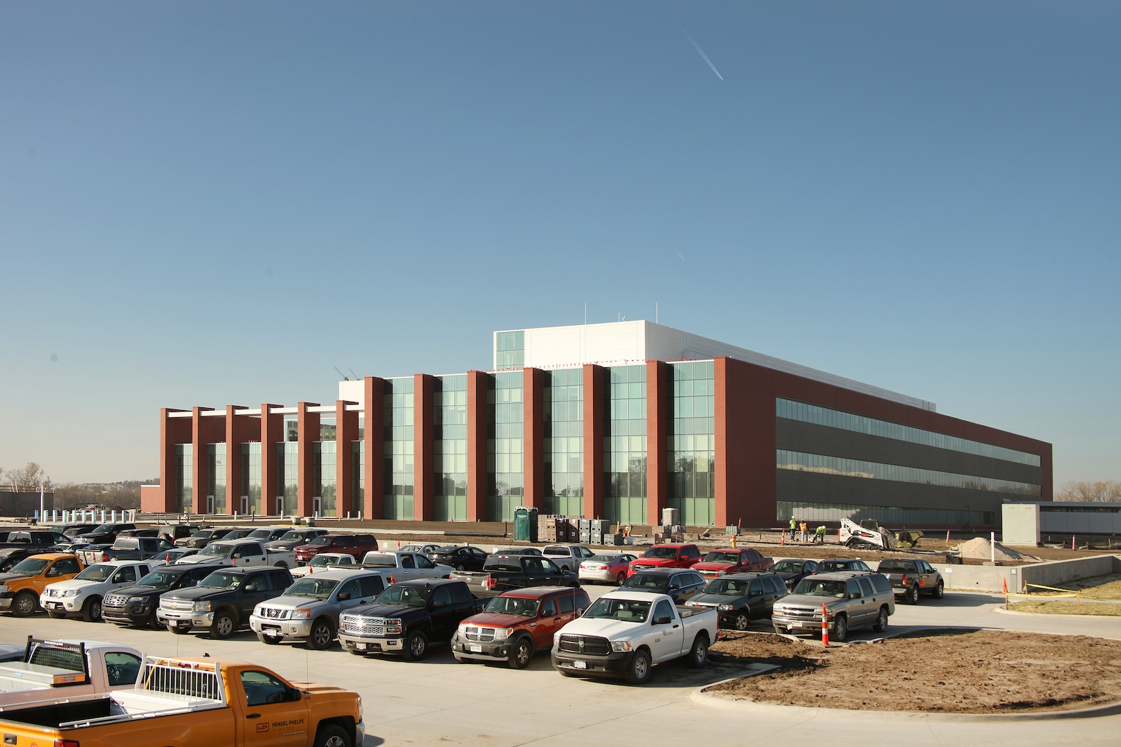 Physical construction of the U.S. Strategic Command’s (USSTRATCOM) new Command and Control Facility continues at Offutt Air Force Base, Neb.