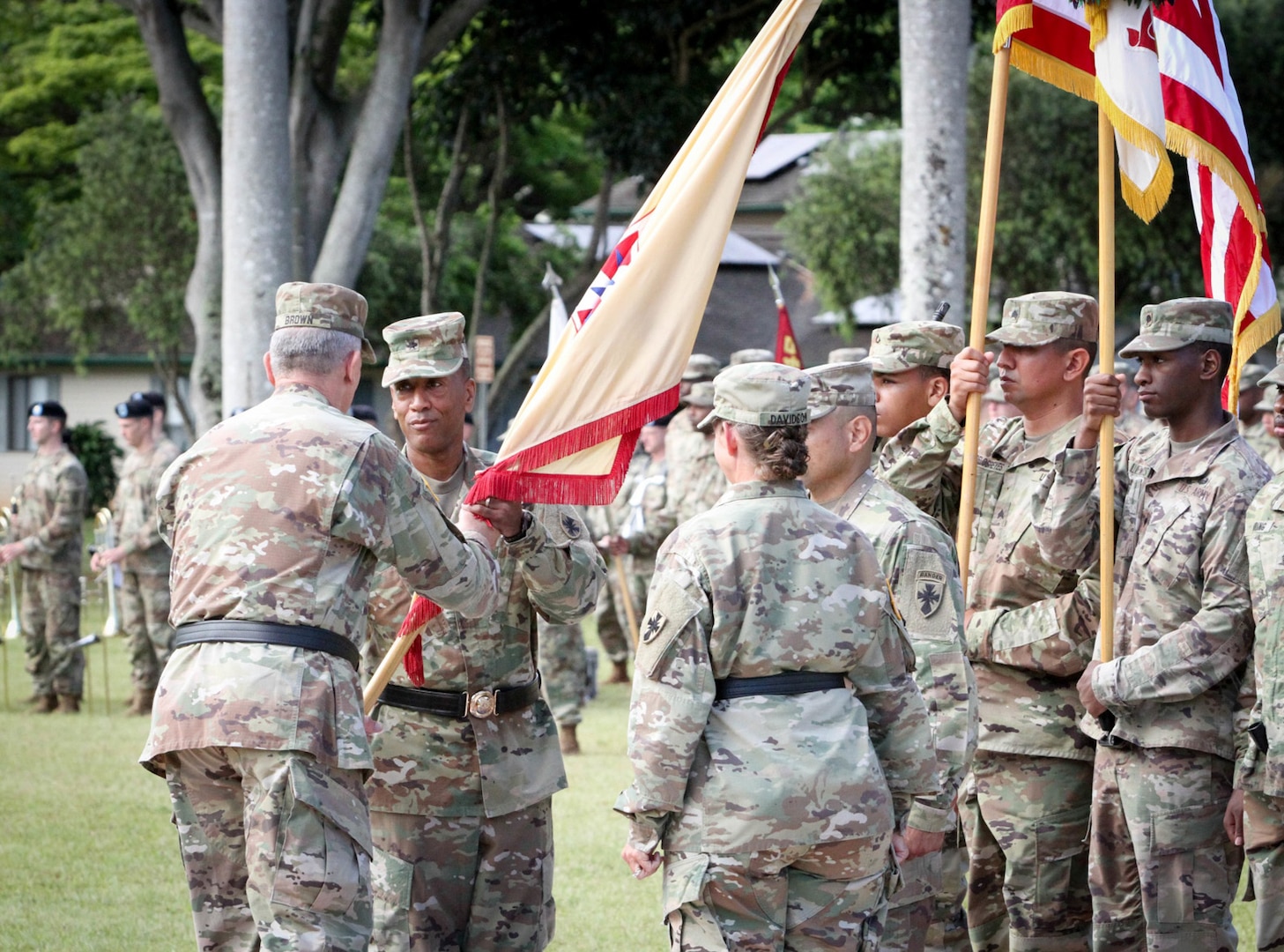 8TSC change of command