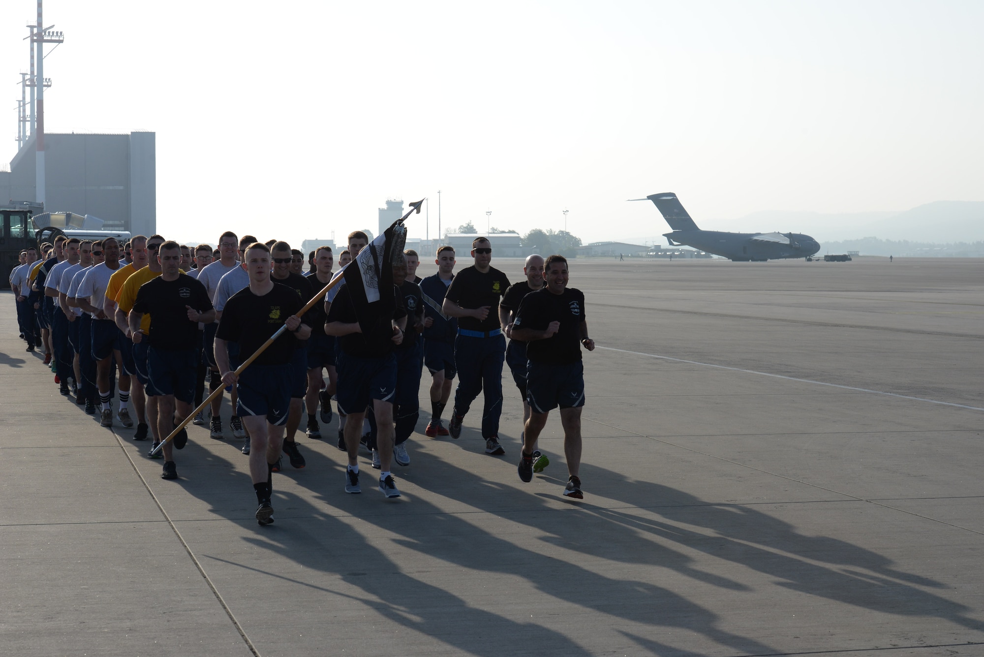 Each year, the third Friday in May is recognized as National Defense Transportation Day. Members of the Air Force air transportation community, commonly referred to as “Port Dawgs,” come together to remember fallen Port Dawgs and the contributions they have given to the Air Force.