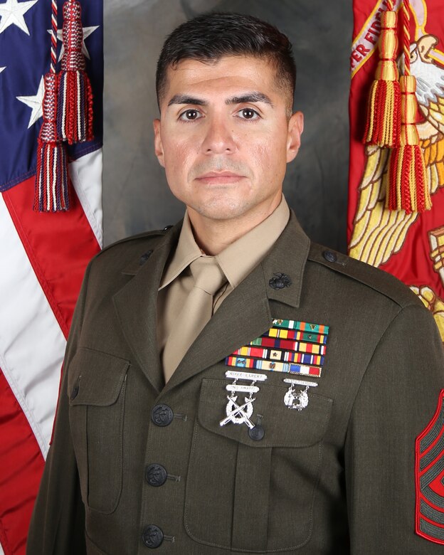 First Sergeant, Headquarters Battery, 5th Battalion, 14th Marine Regiment